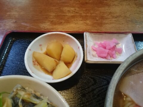 中華そばとミニ天南丼セット