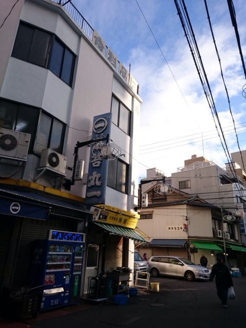 魚源食堂の朝酒全容