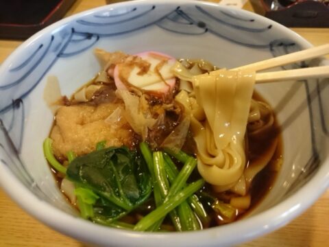 弥冨一八のきしめんの麺