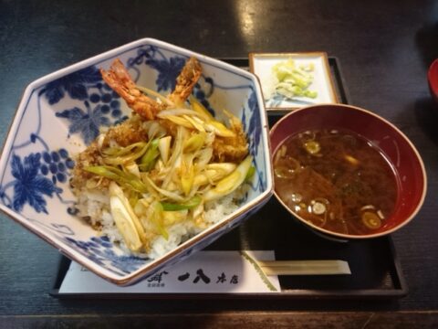 一八本店の天南丼