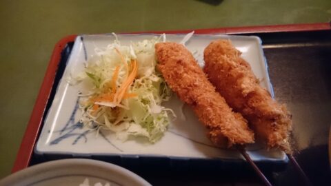 正木一八のネギ間串カツ