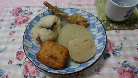 市場風のミルクコーヒー