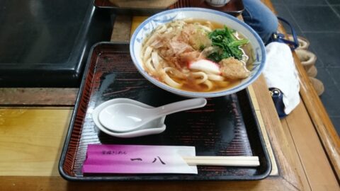 釜揚げきしめん一八のきしめん