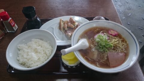 玉の家のラーメン