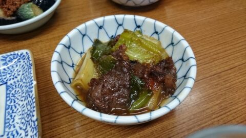 赤みその酢味噌で食べるホタルイカ