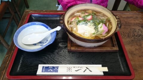 桑名一八の鍋焼きうどん