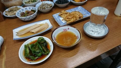 魚源食堂の玉ねぎ天ぷら