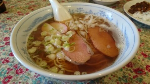 一正亭の中華そば