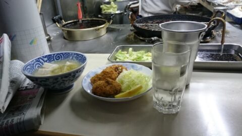 食堂かつやでの朝酒全容