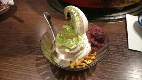 小倉抹茶デザート