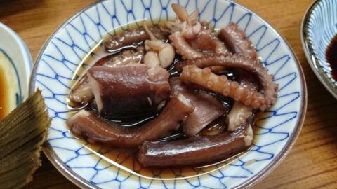 魚源食堂の手長タコ