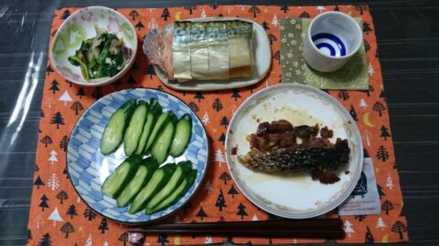 京都旅行の夕飯