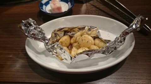 ニンニクのホイル焼き