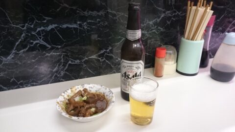 天末食堂での朝酒全容