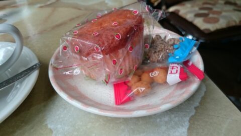 トーストの代わりの茶菓子