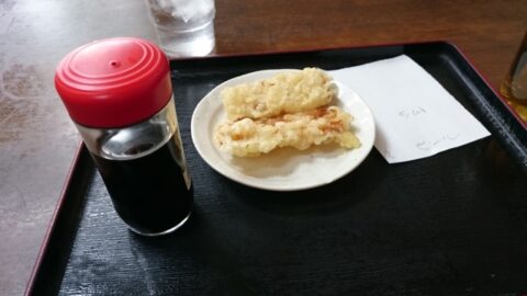 ちくわと鰯の天ぷら