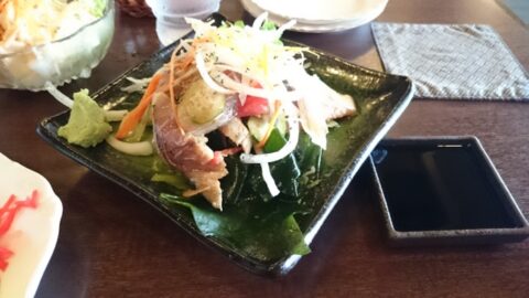 しめ鯖のバルサミコ風