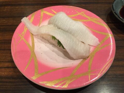 すし市場正のエンガワ