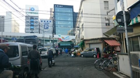 柳橋中央市場の風景