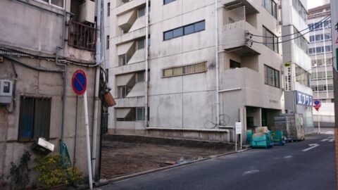 更地になった麺処にしき跡地