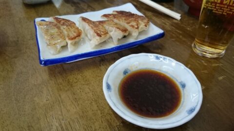 魚一食堂の餃子