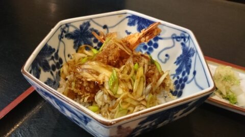 海老天の天南丼