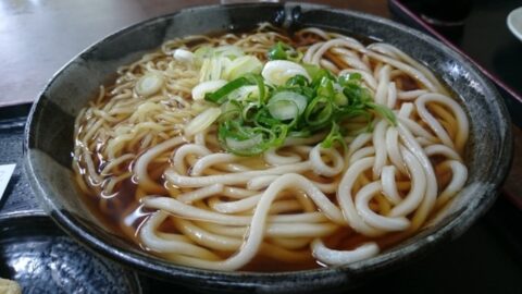 うどんと中華麺の合い盛り
