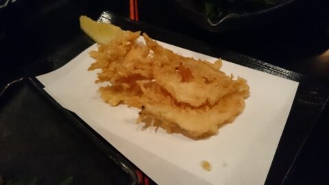 長生庵の白エビ