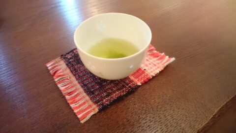 茶の実倶楽部のお茶と和菓子