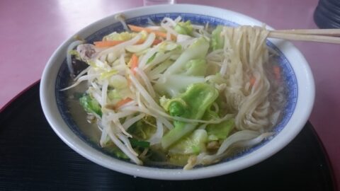 手打風の細麺