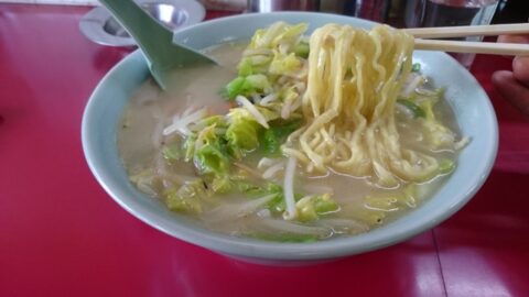 マイルドなスープのタンメン