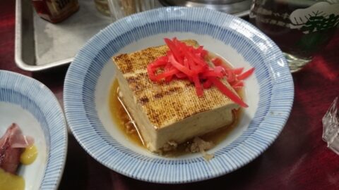江戸川の豆腐皿