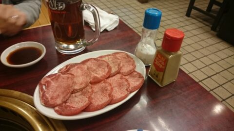 焼肉らく楽のタン塩