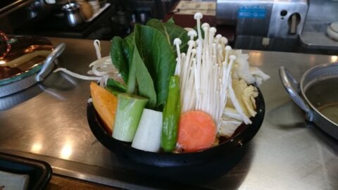 しゃぶしゃぶ用の野菜