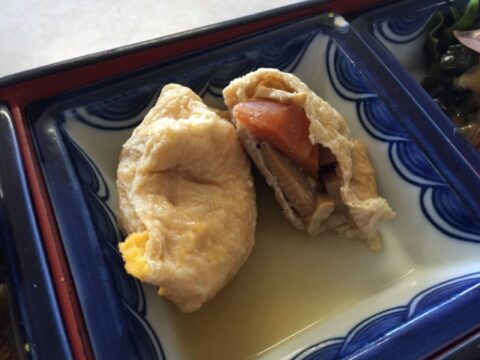 信田煮の筍とニンジン