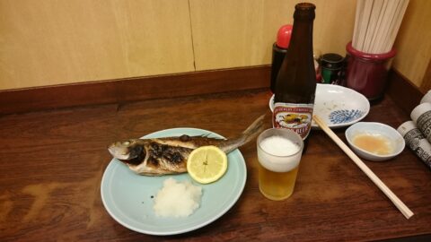 かとうのイサキ塩焼き