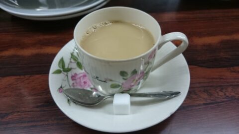 センリ軒のミルクコーヒー