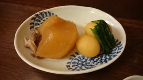 ブリ大根と新じゃがの煮付け