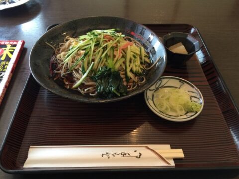 寿美吉の冷やしたぬきそば