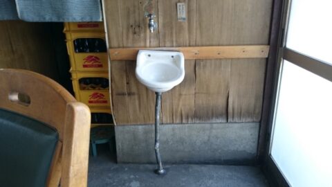 ホープの店内手洗い