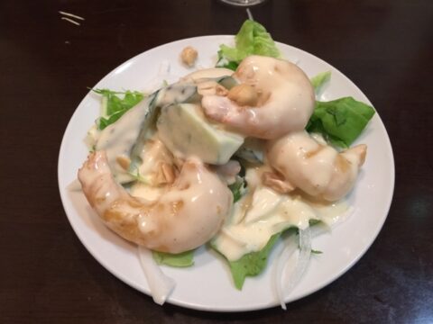 孫ちゃん食堂のエビマヨ