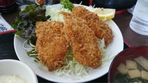 平目フライと自家製タルタルソース