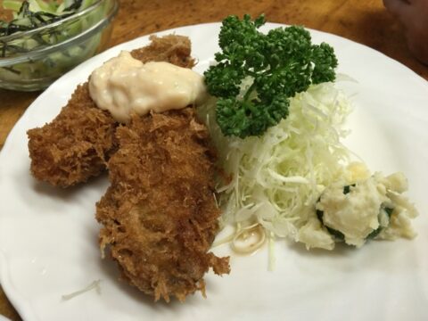 小田保のカキフライ