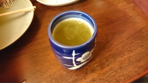 食後のお茶