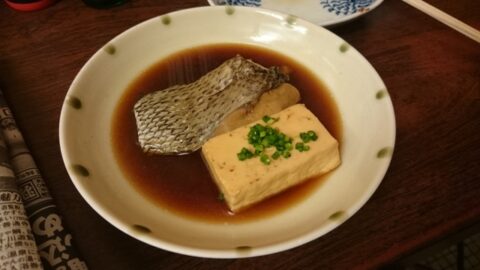 かとうの黒ムツ煮付け