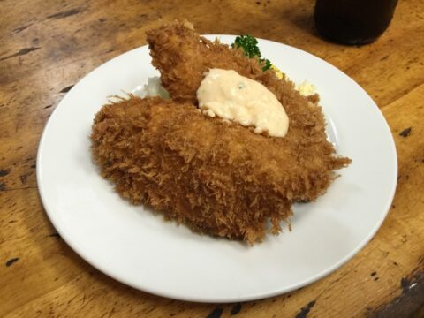 小田保のアジフライ