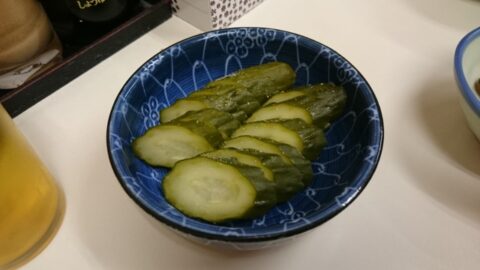 天房のきゅうりぬか漬け