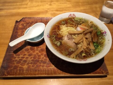 長寿庵の中華そば