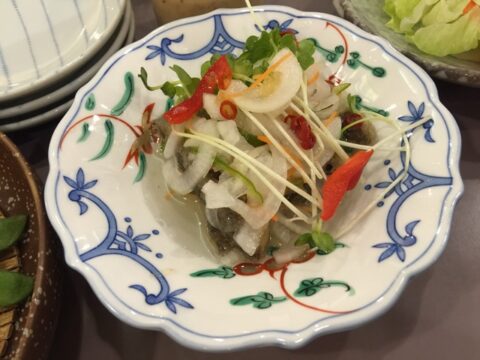 とんでんの鯵南蛮漬け