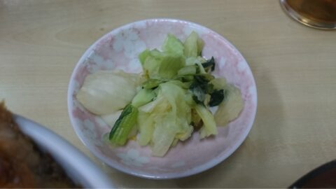 やしろ食堂の漬物